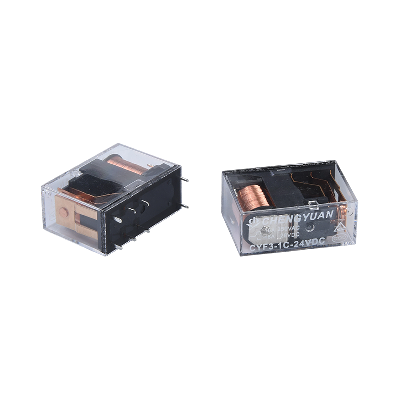 مرحل CYF3، مرحل SPDT، JQX-14F، مرحل 16A 250VAC، مرحل 8PIN PCB 0.54W. مرحل طاقة 14F
