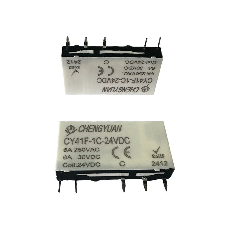 مرحل CY41F، مرحل الطاقة النحيف، مرحل 41F، مرحل الإشارة، 5PIN PCB 6A مرحل صغير.