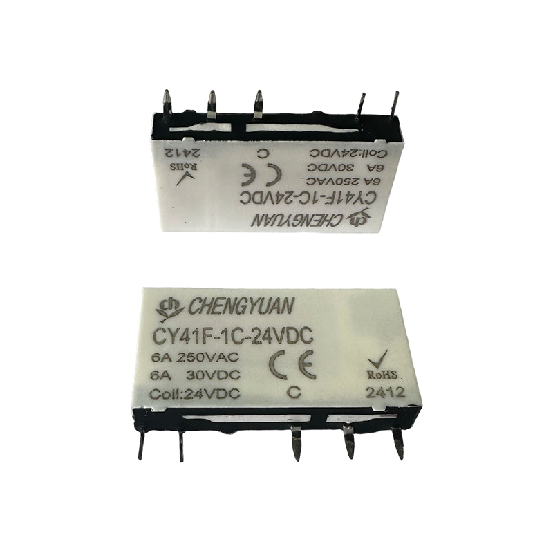 مرحل CY41F، مرحل الطاقة النحيف، مرحل 41F، مرحل الإشارة، 5PIN PCB 6A مرحل صغير.
