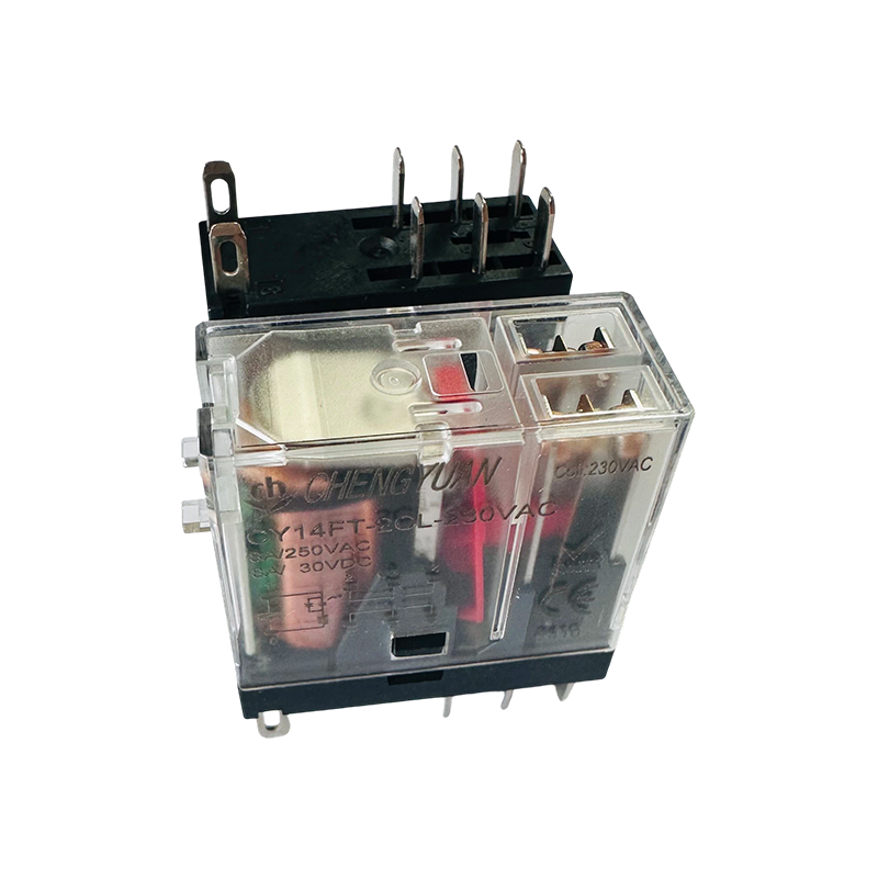 مرحل CY14FT-2CL، مرحل DPDT، مرحل قدم عريض 14F، مرحل طاقة 8A 5PIN.