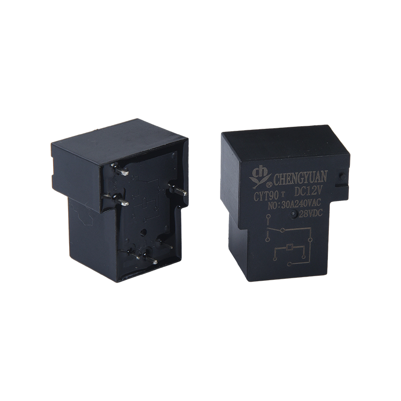 مرحل CYT90، مرحل T90، مرحل SPDT عالي التيار، مرحل عالي الطاقة 30A /40A.